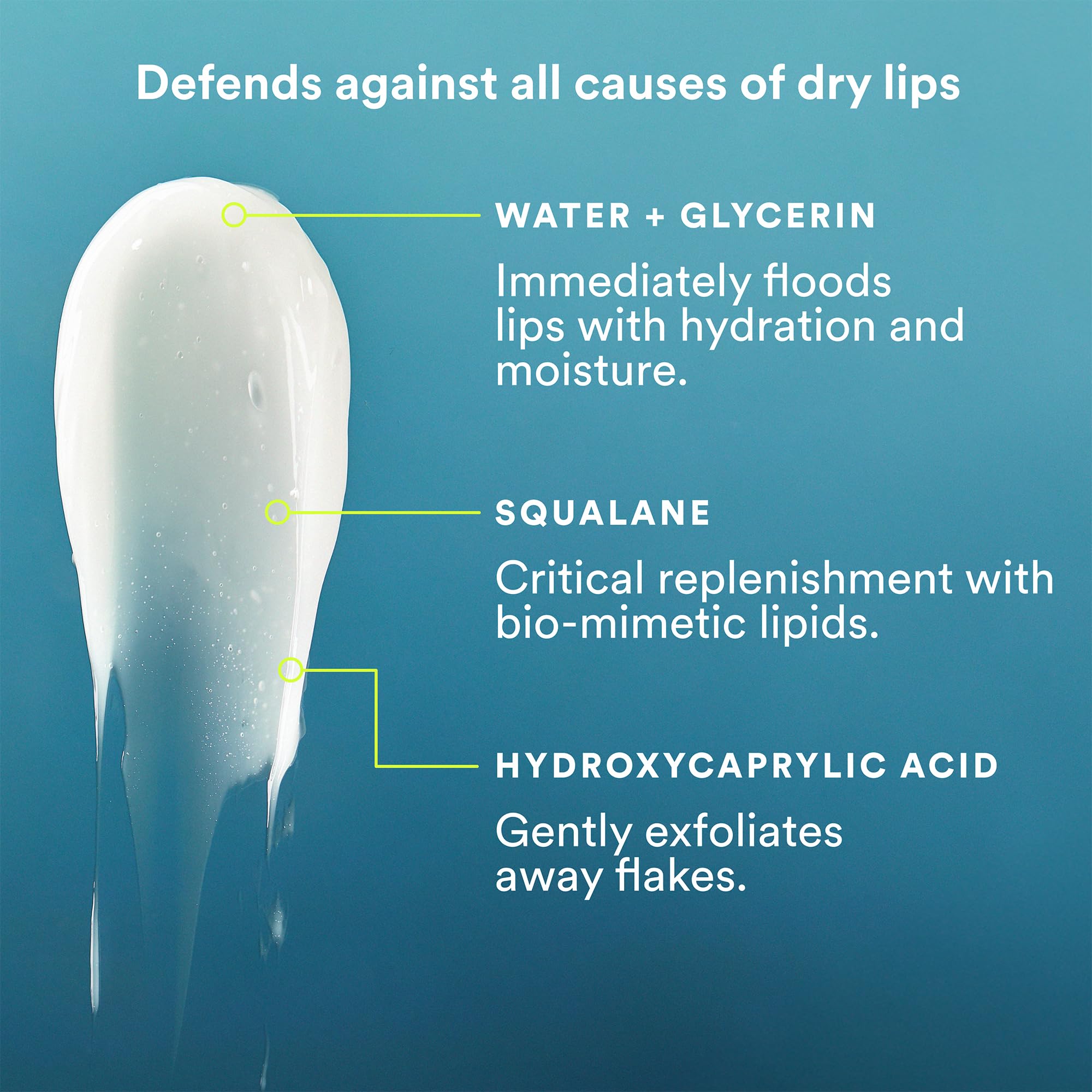 Experiment Softwear lip balm being applied for daily lip care.