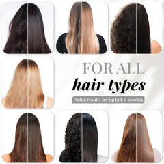 Expert Hair Sensation Keratin kit after-treatment gloss for frizz control.