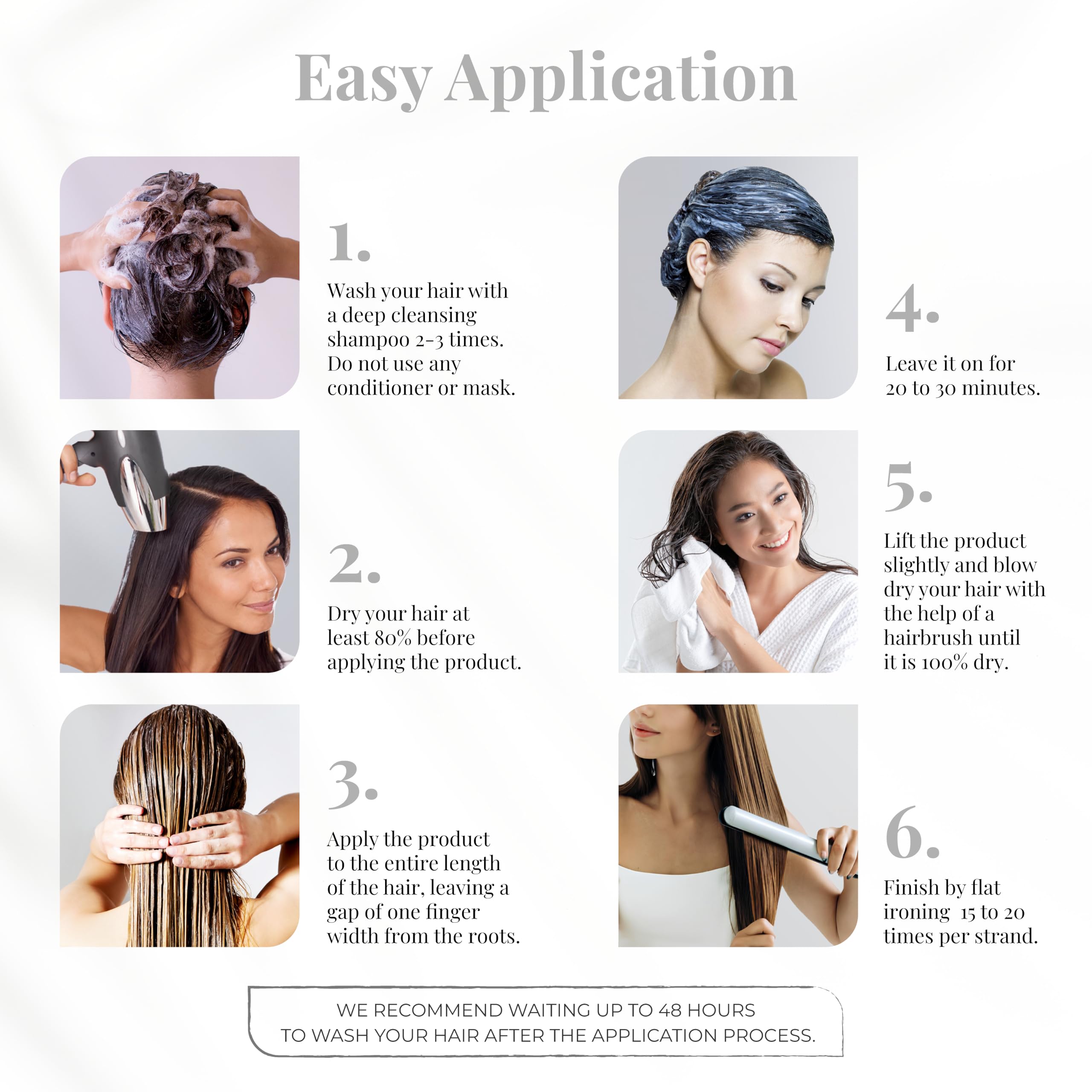 Expert Hair Sensation set provides salon-like smoothing results at home.