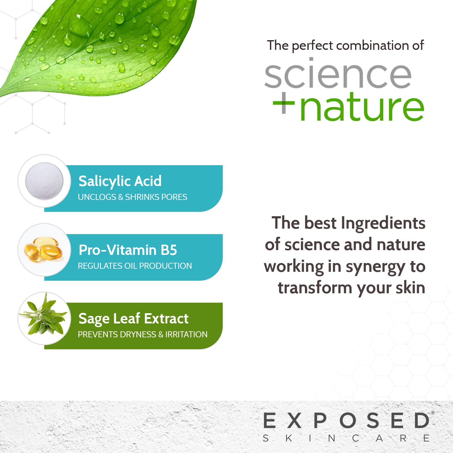 Exposed face wash suitable for all ages and skin types