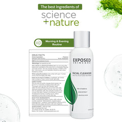 Exposed provitamin B5 hydration support for refreshed, comfortable skin after cleansing