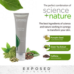 Travel-friendly Moisture Complex bottle for on-the-go hydration.