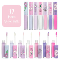 EXPRESSIONS 14-piece lip gloss set highlights versatile shades for everyday fun