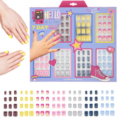 EXPRESSIONS 7 Day Manicure box with colorful designs for weekdays
