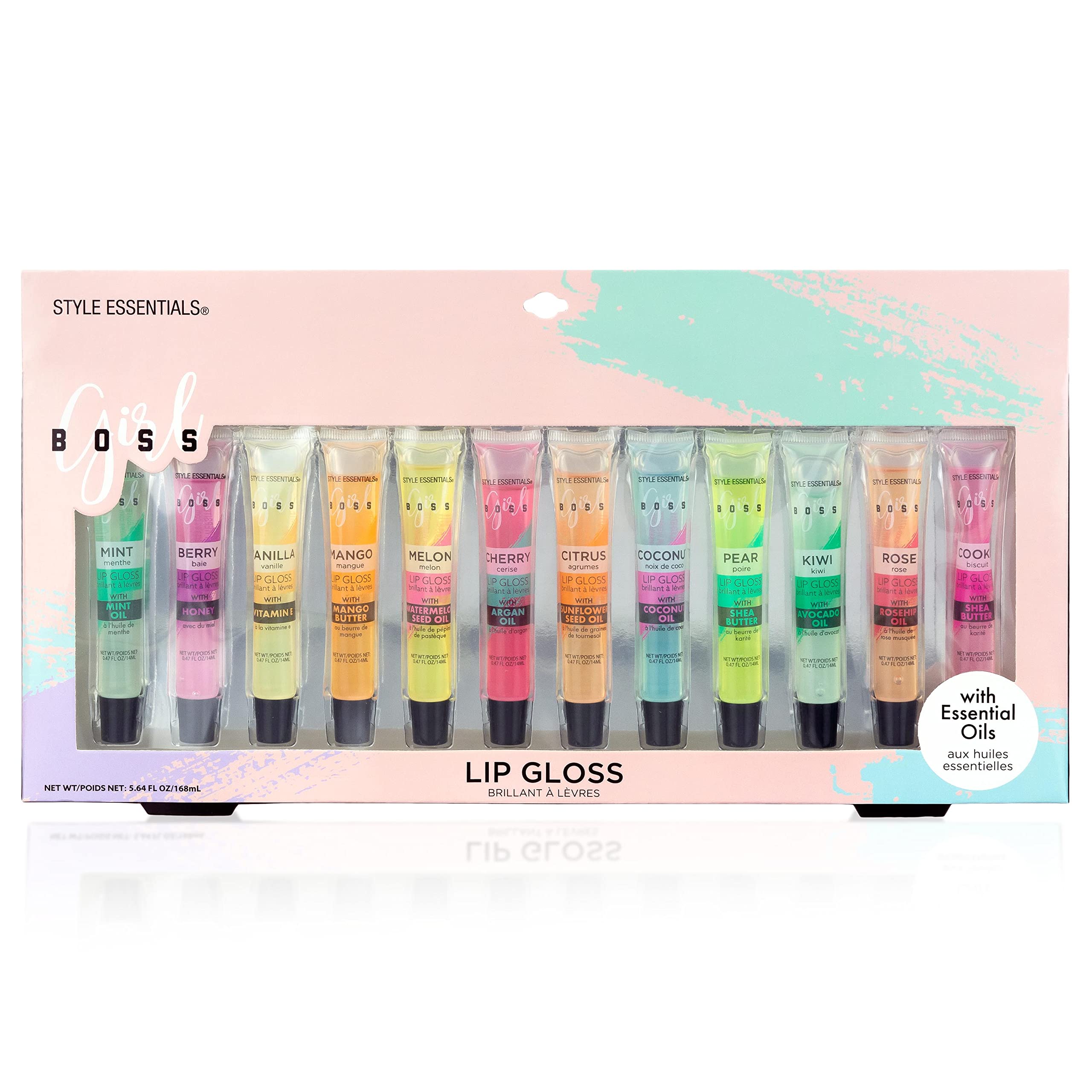 EXPRESSIONS berry flavored lip gloss with fruity aroma and glossy moisture