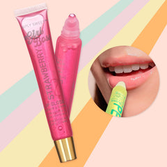 EXPRESSIONS lip gloss pack cotton candy flavor tubes provide playful sweetness and sheen.
