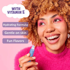 EXPRESSIONS lip gloss pack pear flavor tubes offer gentle shine and hydration.