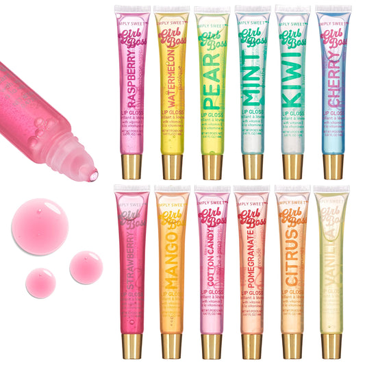 EXPRESSIONS clear lip gloss pack tubes for all-day hydration and a glossy finish.