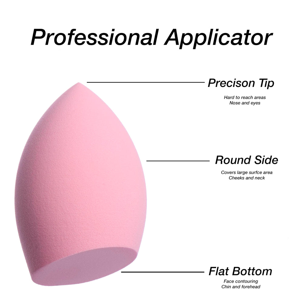 EXPRESSIONS damp sponge expansion shows easy size increase for makeup blending