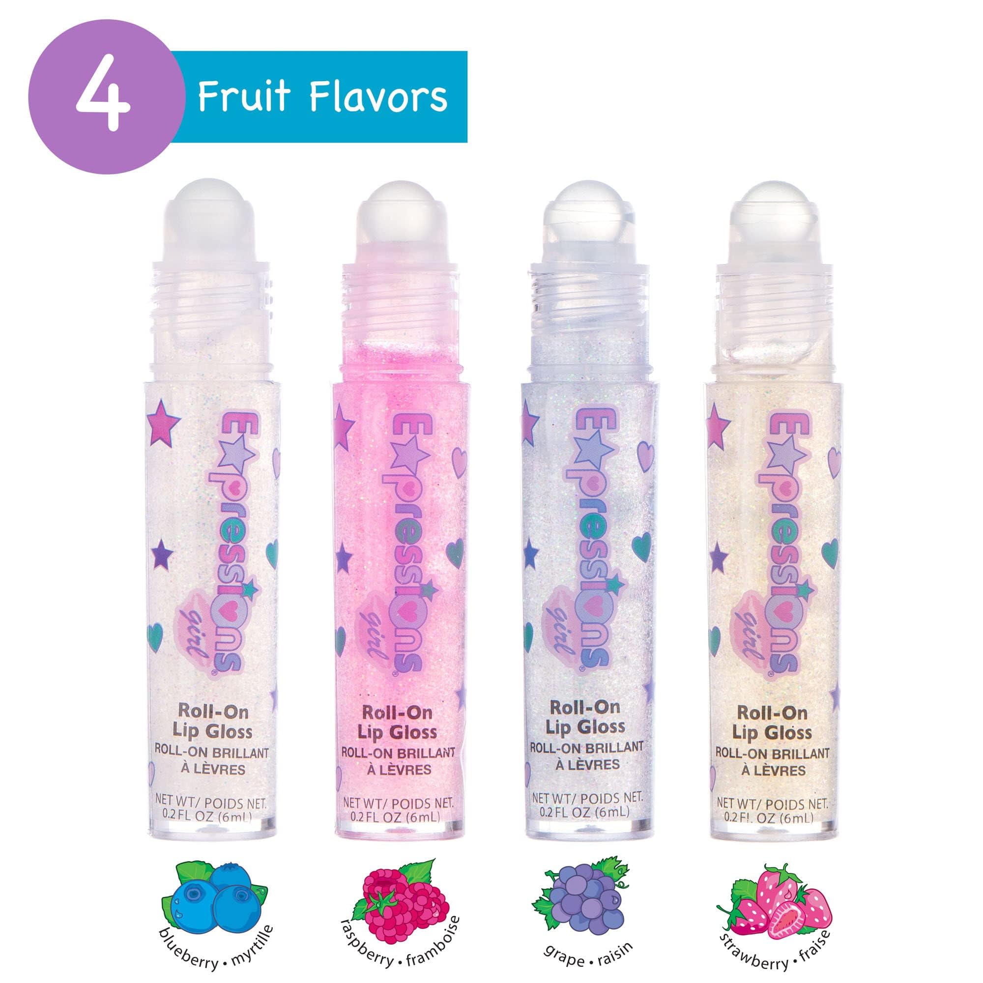EXPRESSIONS girls party favors lip gloss necklaces sparkle at celebrations.