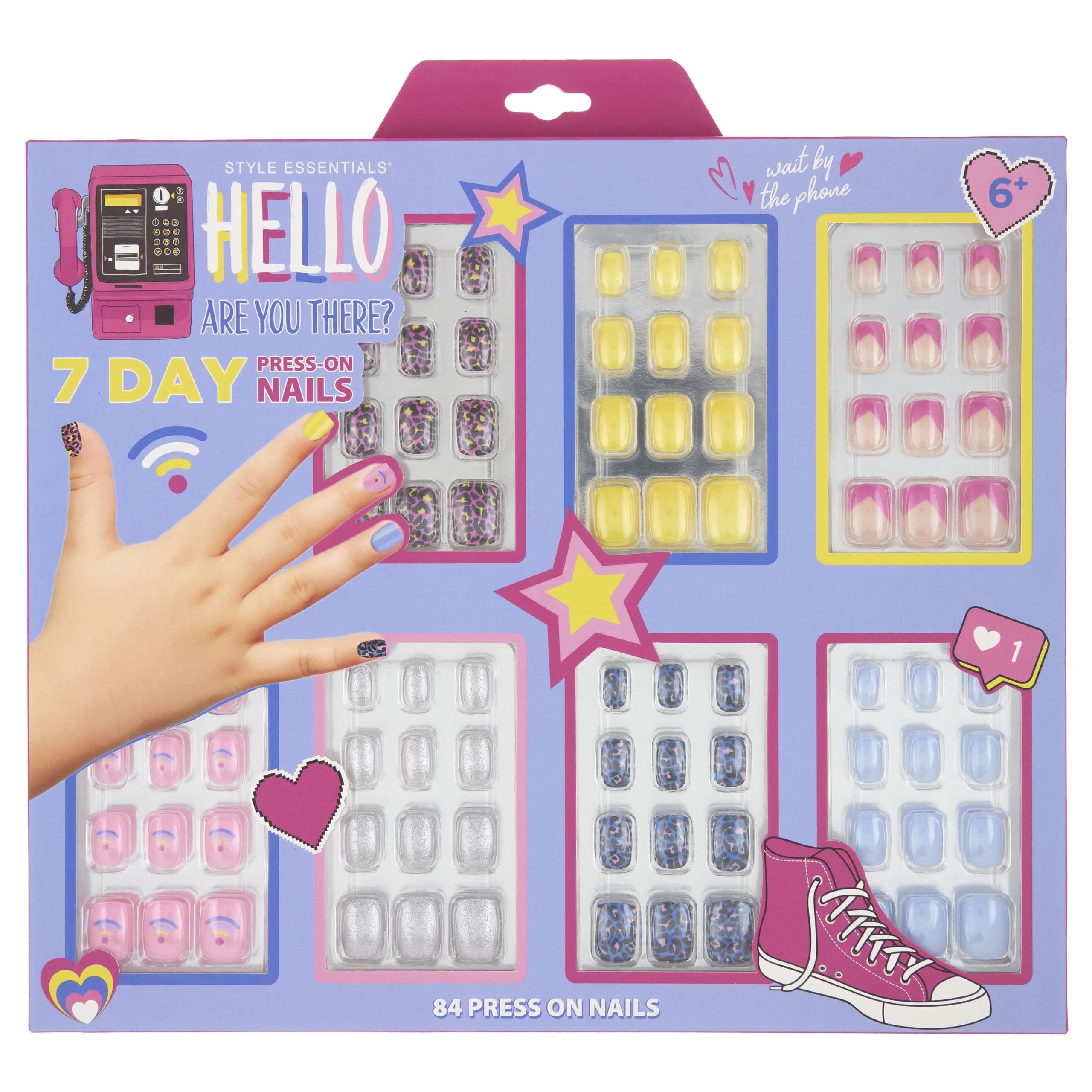 EXPRESSIONS Hello There collection nails arranged for versatile weekday looks