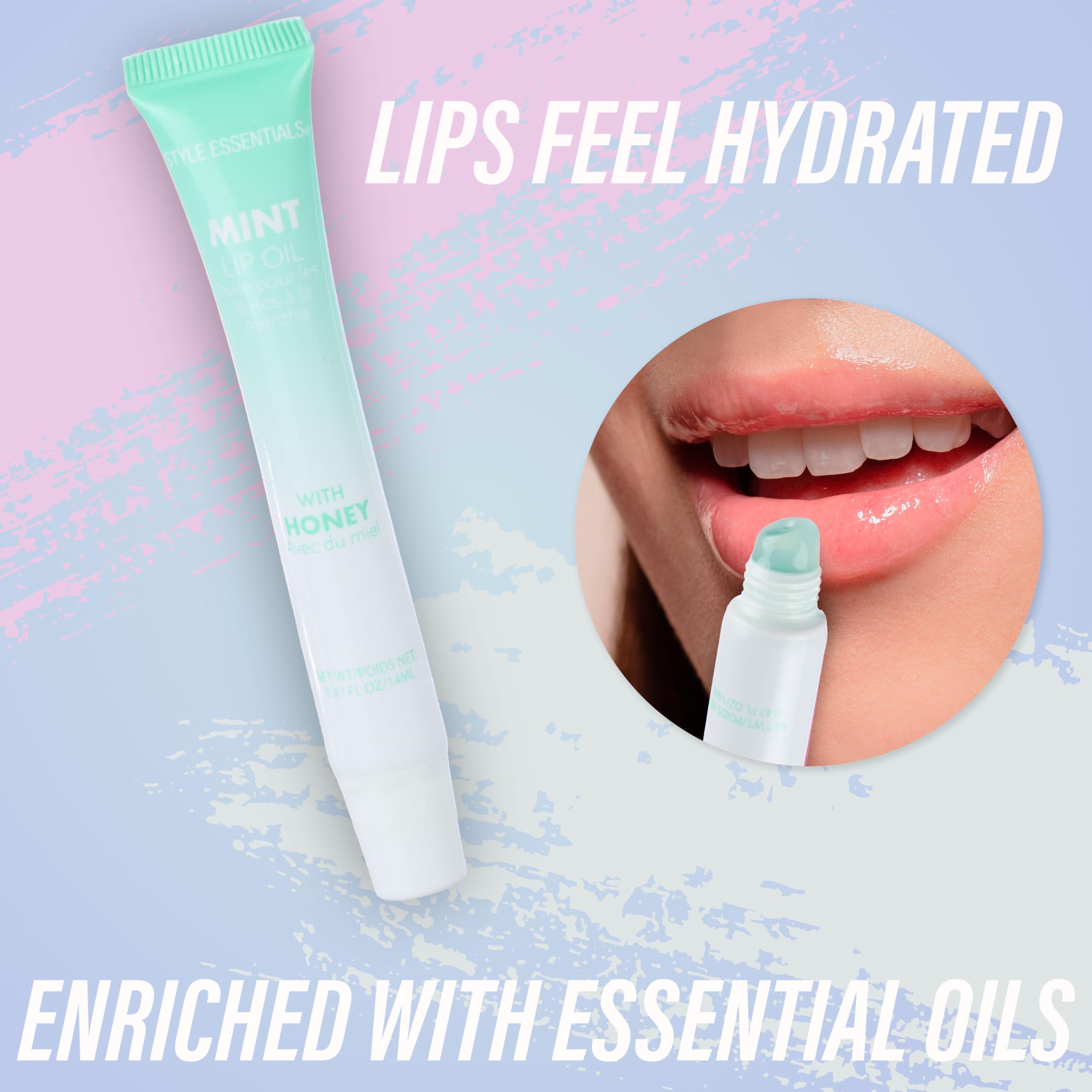 EXPRESSIONS coconut lip oil nourishes and softens lips