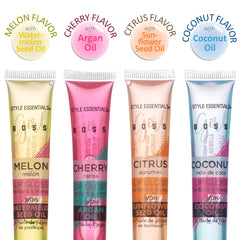 EXPRESSIONS mango flavored lip gloss with tropical sweetness and hydration