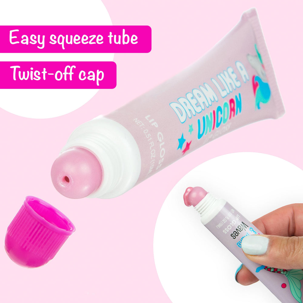 Expressions non-toxic pigments keep lips safe while kids explore color.
