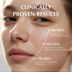 Expressions Wellness formula calms redness using Centella Asiatica and Witch Hazel.