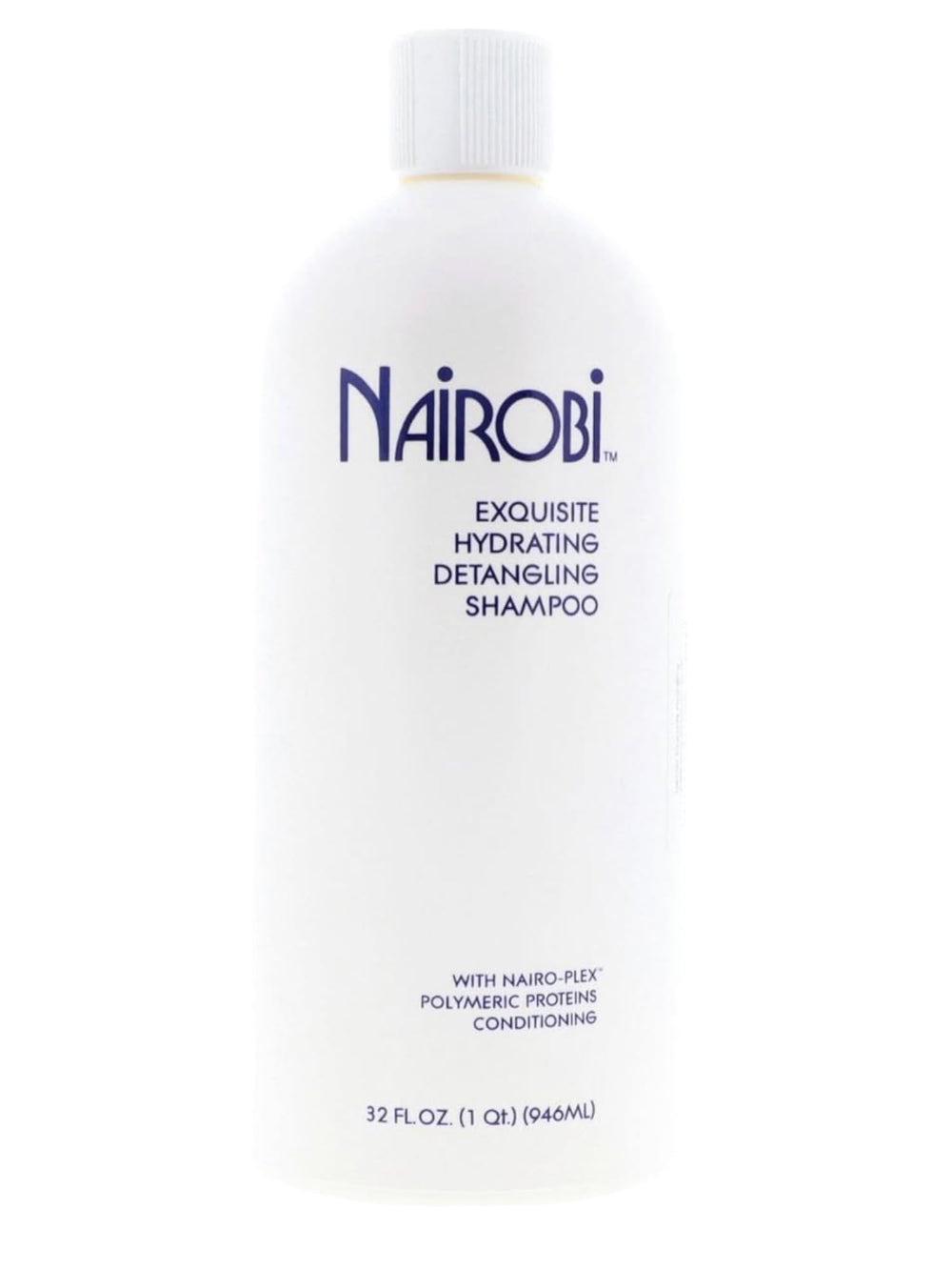 Generic Exquisite Hydrating Detangling Shampoo bottle showing sulfate-free hydration for hair