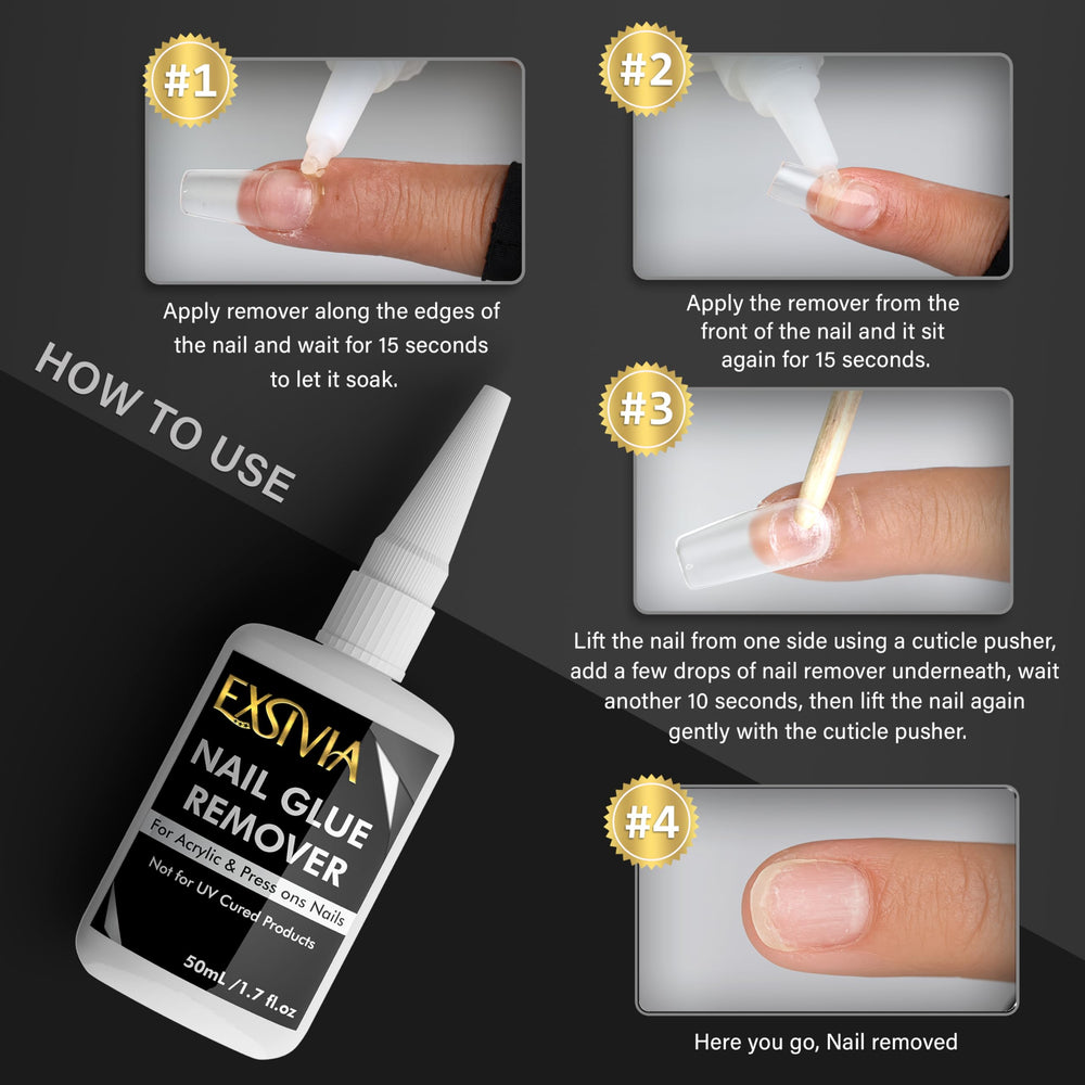 EXSIVIA no UV lamp needed for easy at-home use.