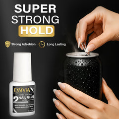 EXSIVIA remover long-tip nozzle enables targeted, clean glue removal.