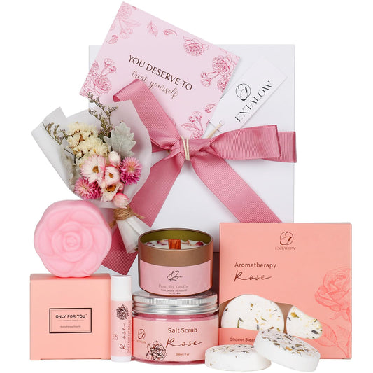 EXTALOW rose spa soap bar for a luxurious cleansing ritual.