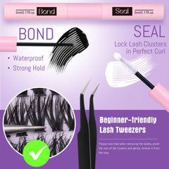 EYDEVRO lightweight, comfortable lashes designed for long wear.