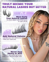 EYDEVRO easy-grip tweezers for precise, mess-free lash placement.