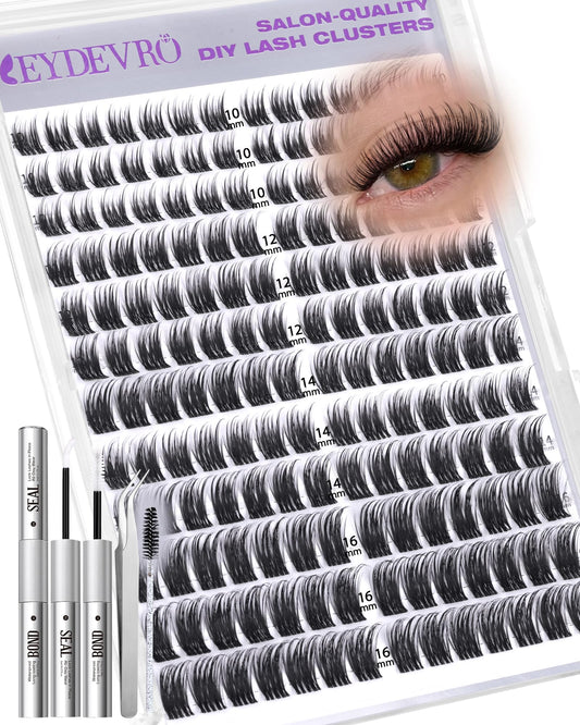 EYDEVRO Wispy Clusters kit box showing packaging and contents