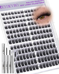 EYDEVRO Wispy Clusters kit box showing packaging and contents