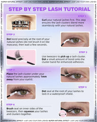 Salon-quality at home with EYDEVRO Wispy Clusters