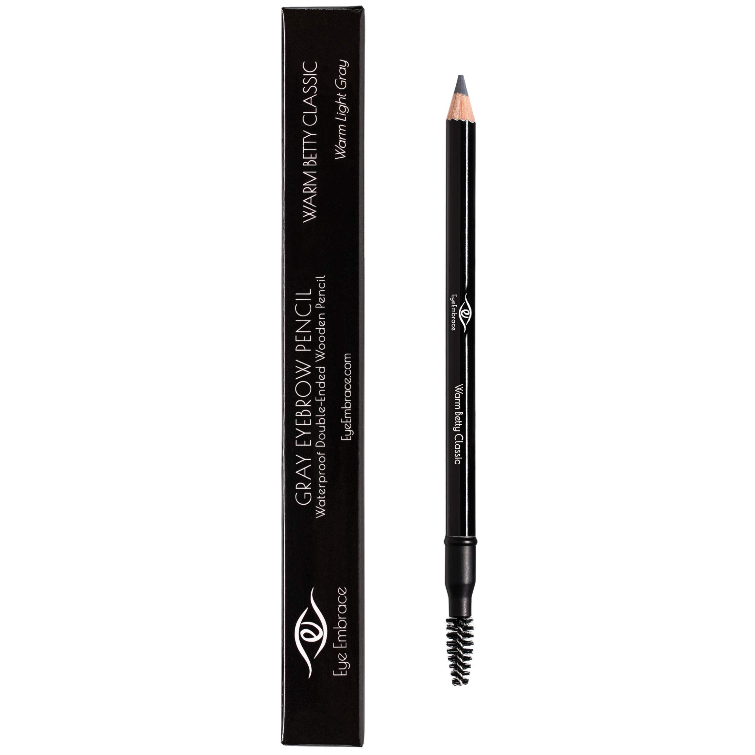 Eye Embrace creamy pencil application along hair growth direction for soft, even strokes.