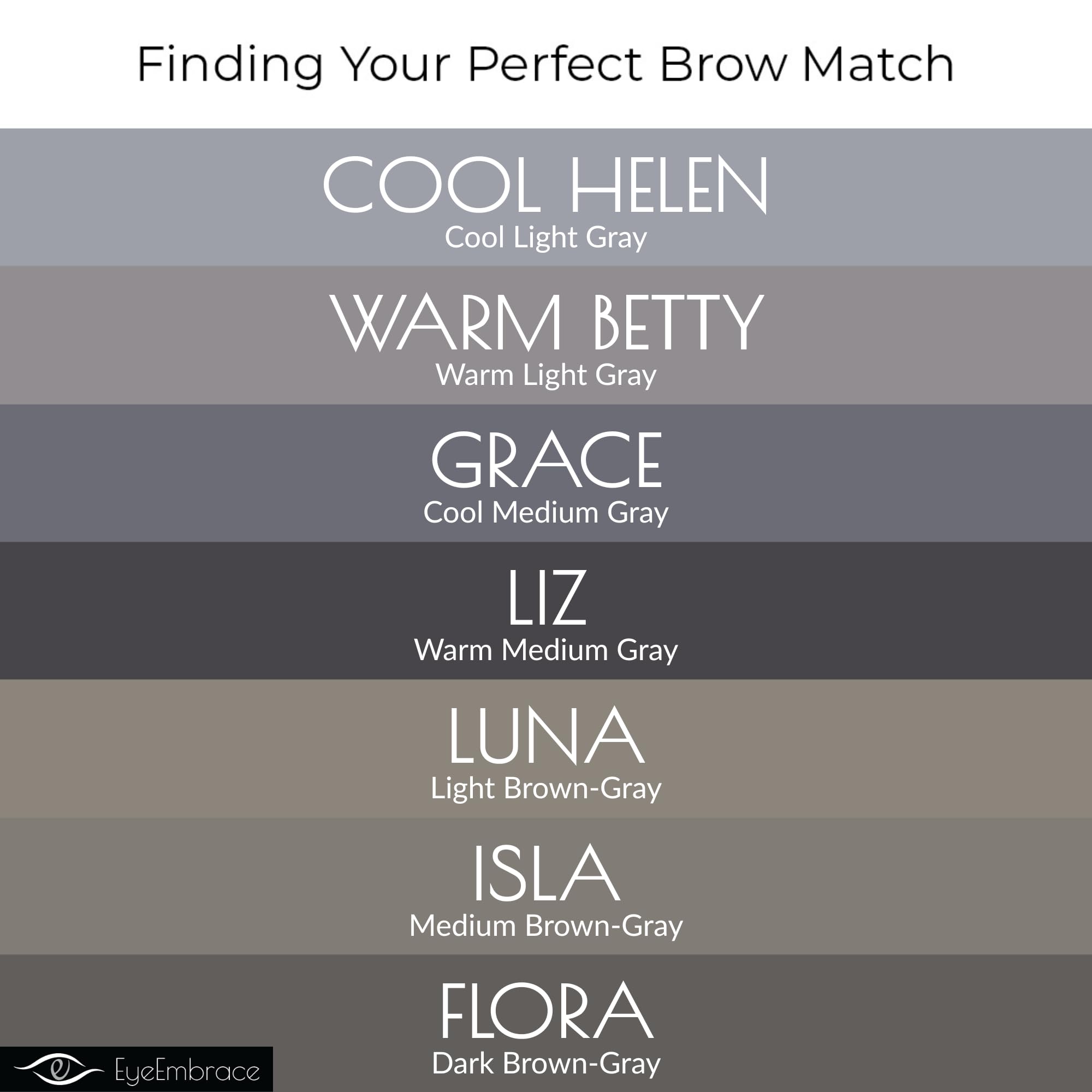 Waterproof formula helps brows stay put through daily activities.