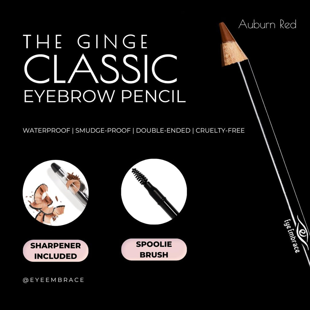 Eye Embrace Ginge Classic waterproof formula swatch for all day wear.