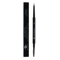 Eye Embrace Isla gray-brown shade blending with natural hair.