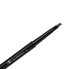 Eye Embrace Liz medium-gray eyebrow pencil swatches for a natural warm-tone blend.