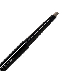 Eye Embrace Luna light brown-gray eyebrow pencil with angled tip for natural gray brow definition.