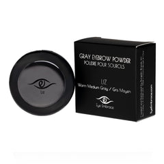 Eye Embrace Pro Grip angled eyebrow brush enables precise application.