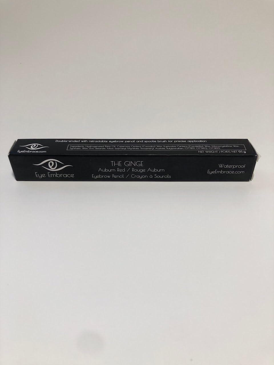Cruelty-free and skin-friendly ingredients in Eye Embrace The Ginge