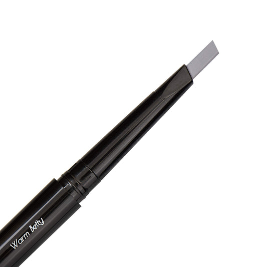 Eye Embrace Warm Betty pencil for precise brows with natural gray tones.