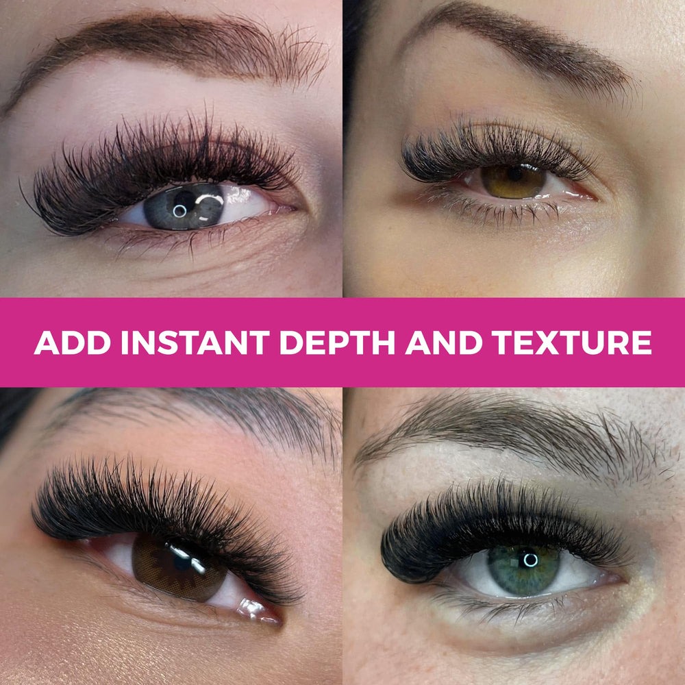Eyesy Lash Camellia ideal for textured natural and volume looks.