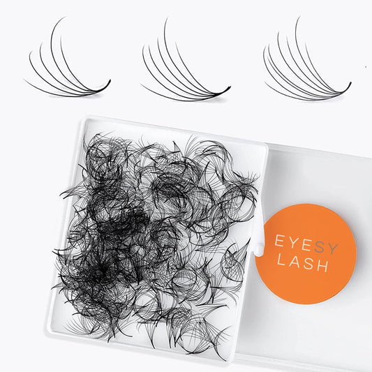 Eyesy Lash Camellia Promade Fans showcase a three-in-one design for depth and texture.