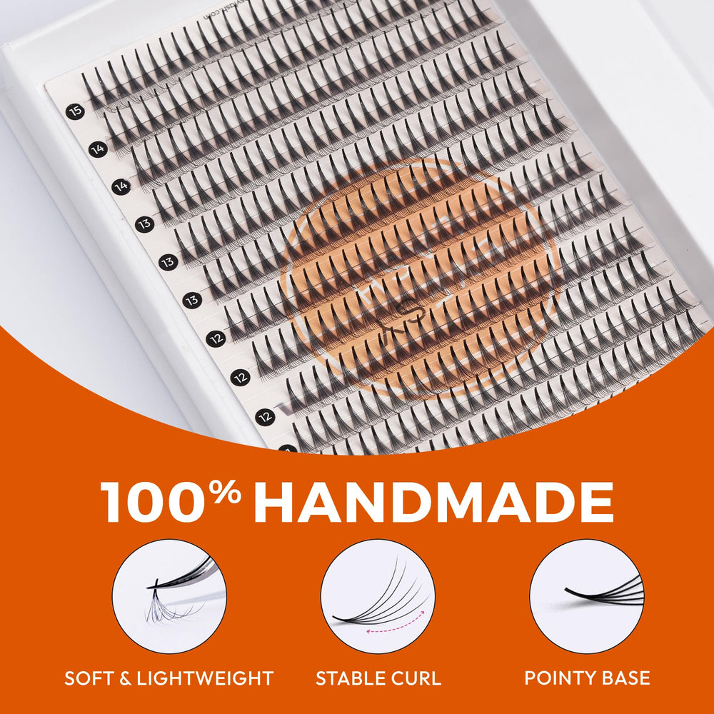 Eyesy Lash matte black finish provides a natural appearance during application.