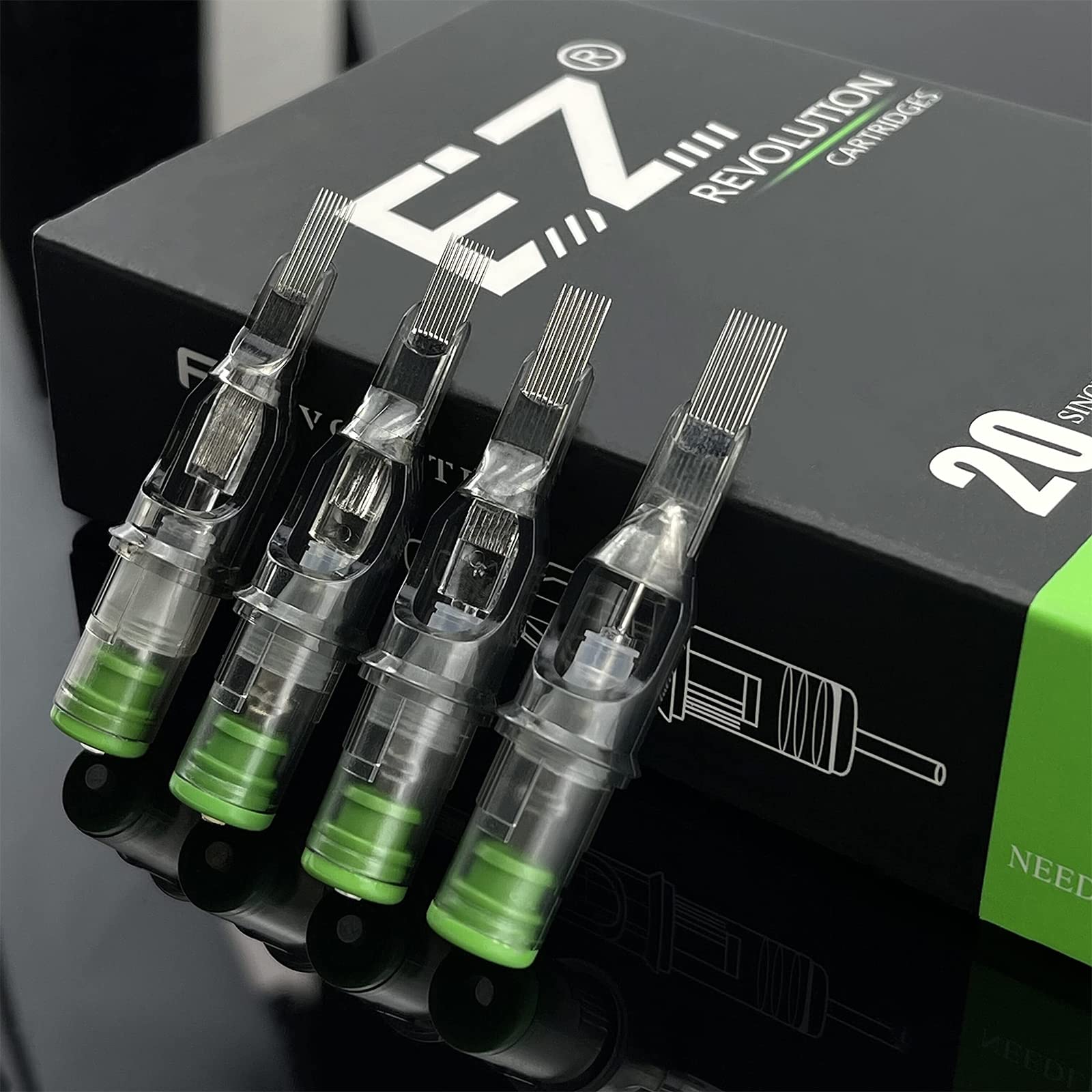 EZTAT2 anti-backflow design cartridge highlights safety-conscious tattoo sessions