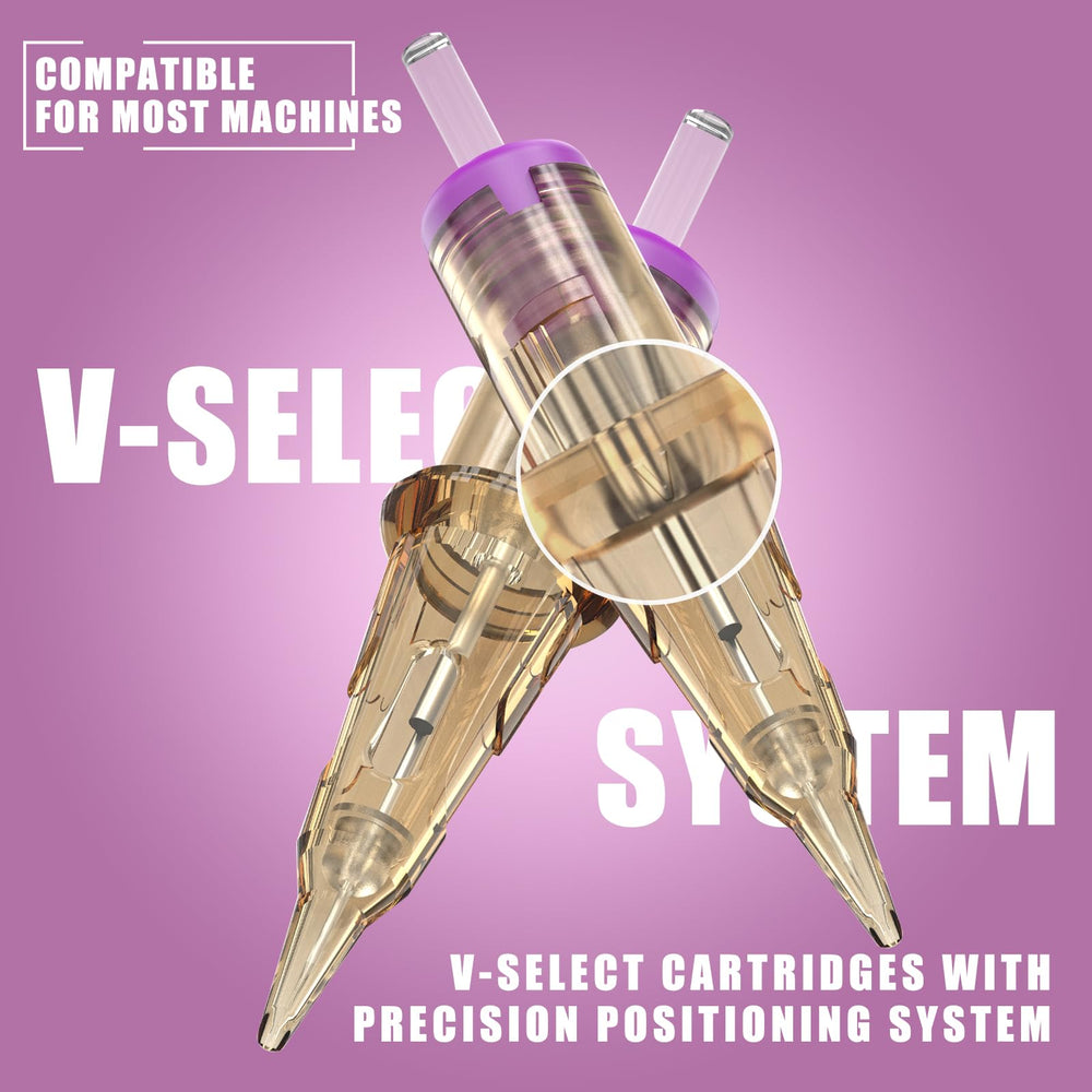 EZTAT2 clear-tip shells improve visibility and ink flow during application