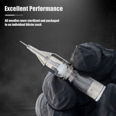 EZTat2 exact-fit needle group cartridges ensure smooth insertion.