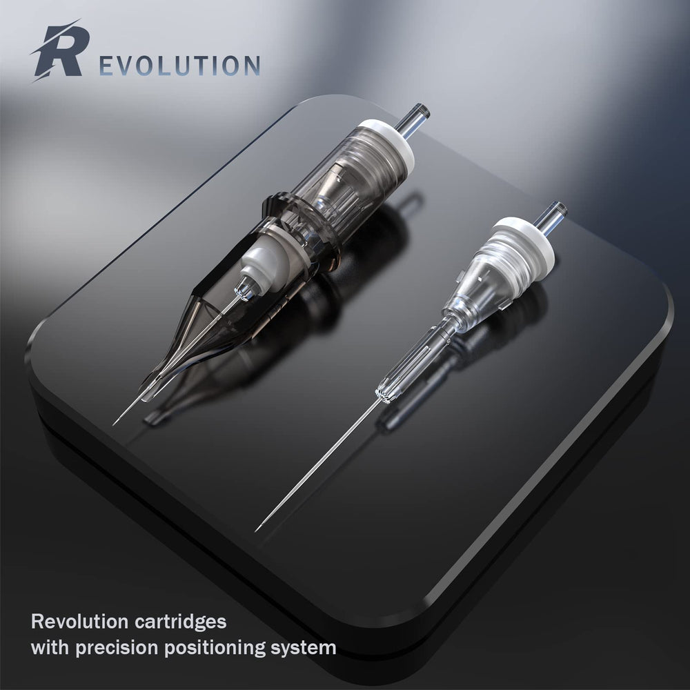 EZTAT2 medical-grade stainless steel needles, durable and hygienic for tattooing.
