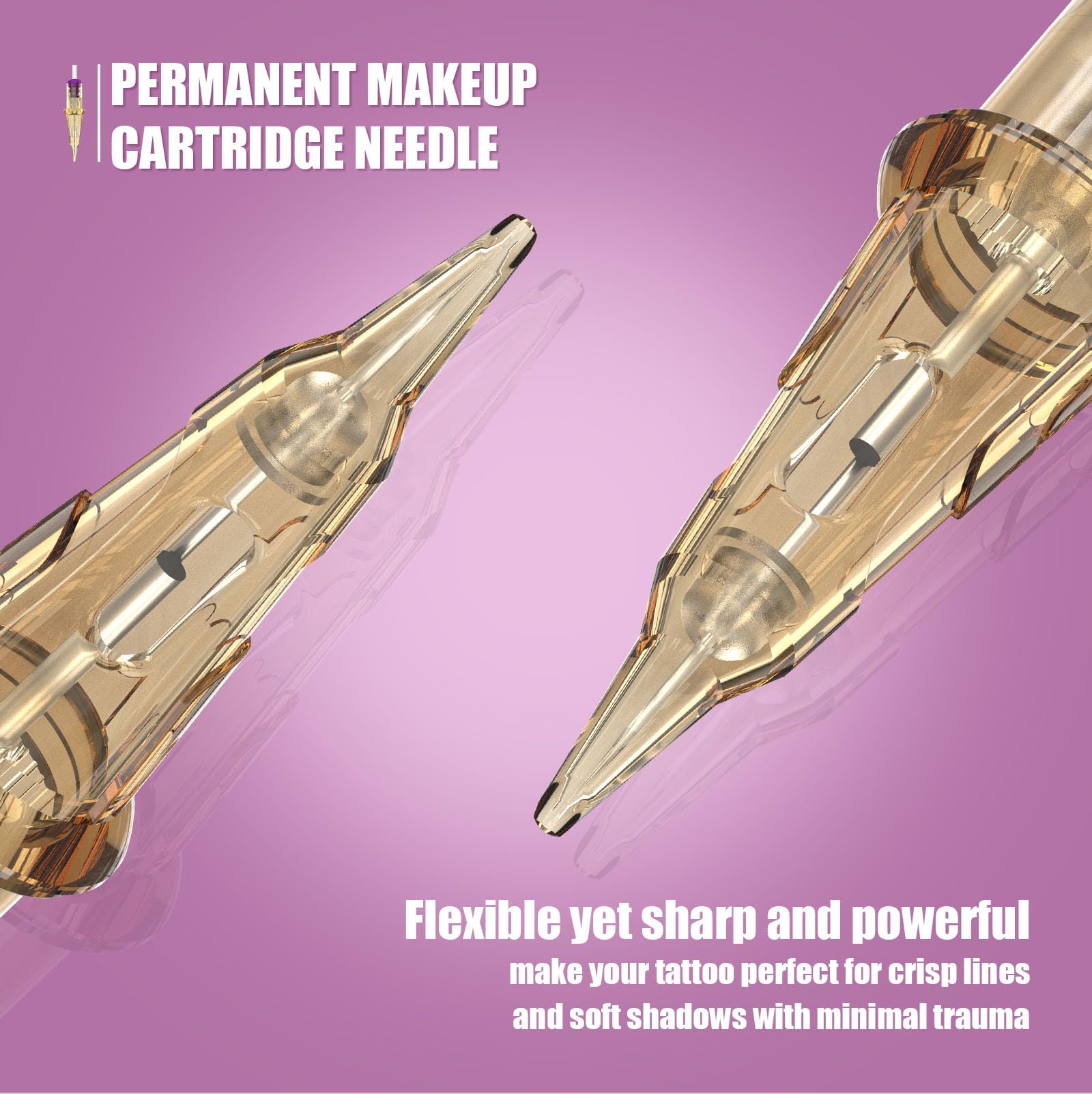 EZ Tattoo sterile packaging demonstrates hygienic, individually wrapped cartridges.