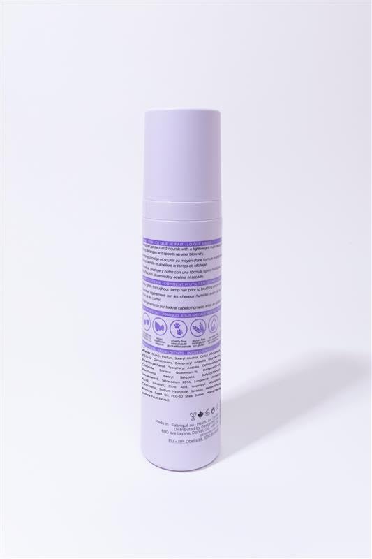 Fab.ME leave-in detangles and tames frizz for softer, controlled styling.
