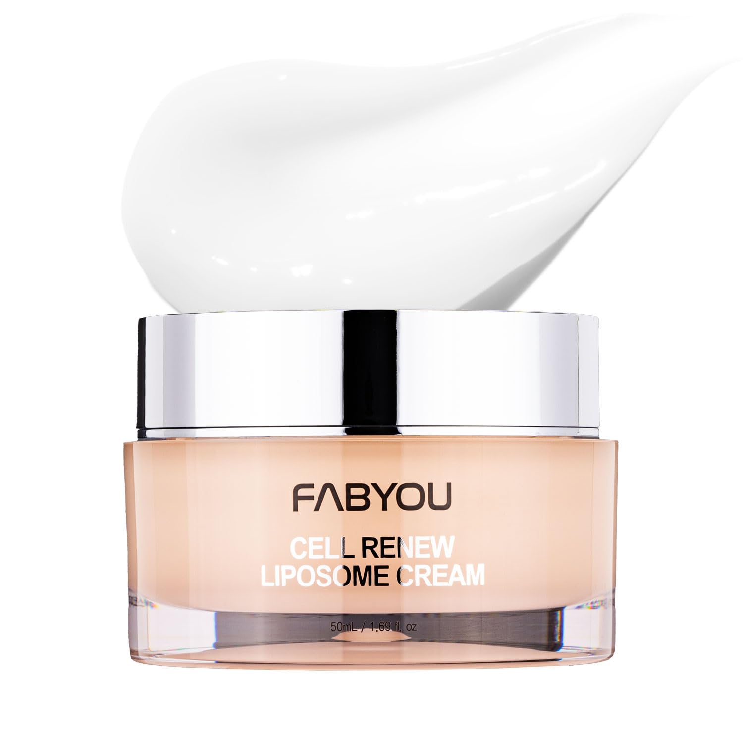 FABYOU Cell Renew Liposome Cream bottle highlights deep hydration and anti-aging potential.