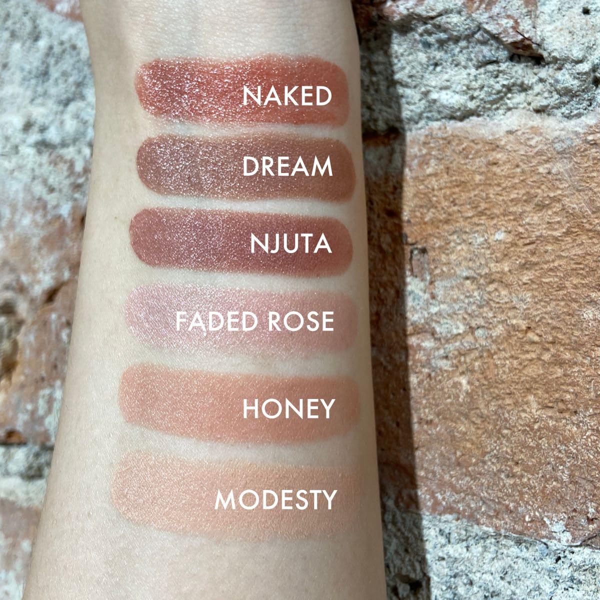 FACE Stockholm Naked texture close-up shows smooth cream finish for comfortable wear.