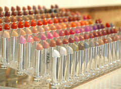 FACE Stockholm Veil Lipstick Cranberry box open for quick touch-ups