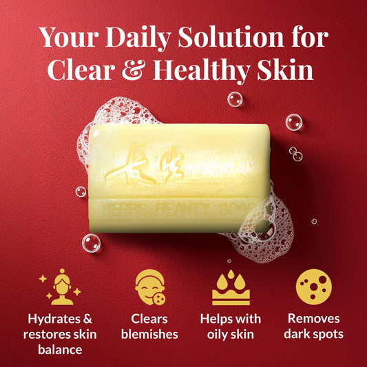 FACEDOCTOR Complexion Bar Soap closeup foam showing creamy lather and soothing formula.